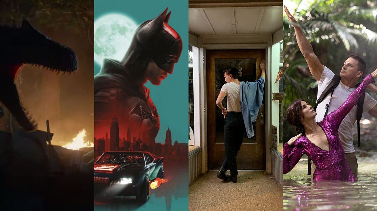 Imagen con cuatro películas que se estrenaran en 2022